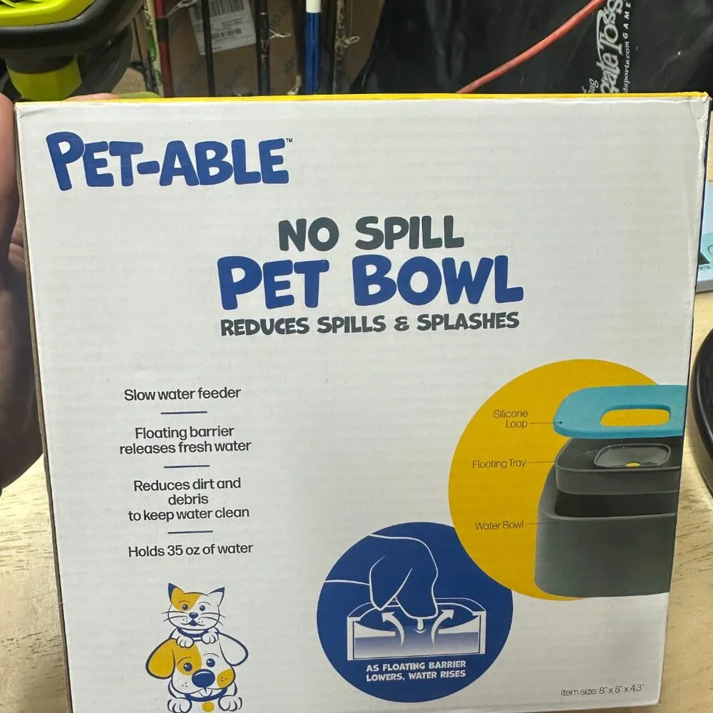 Pet-Able No Spill Pet Bowl